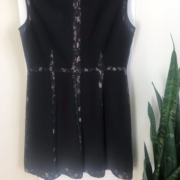 BCBG MaxAzria Black and Navy Dress - Picture 4 of 4